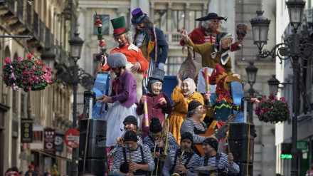 Carnaval en las calles de Zaragoza