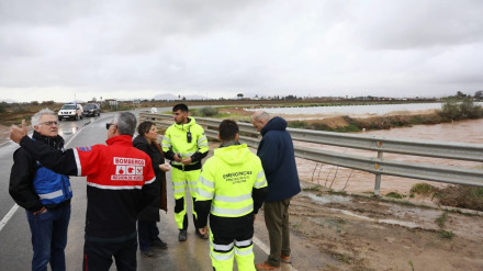 Dispositivo en la rambla del Albujón