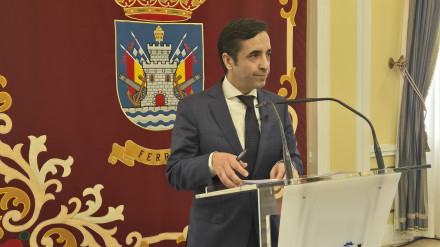 El alcalde de Ferrol este lunes tras la celebración de la Junta de gobierno