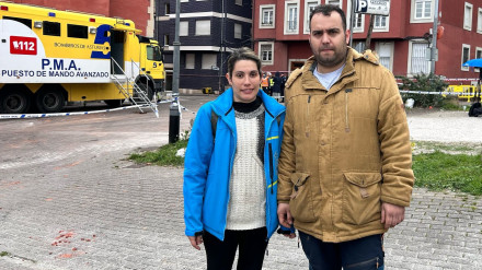 Iván Fernández y Nerea Ledo