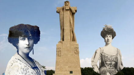 Gertrude Vanderbilt Whitney, izquierda, y Mary Francis Colt, derecha.