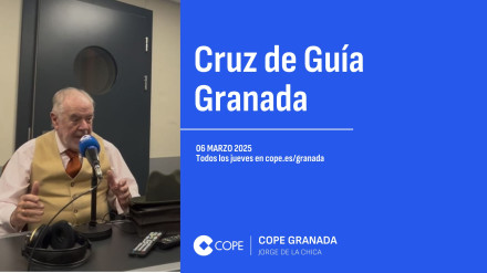 Arcadio Ortega, Pregonero y Presidente de Honor de la Academia de las Buenas Letras en los estudios de COPE