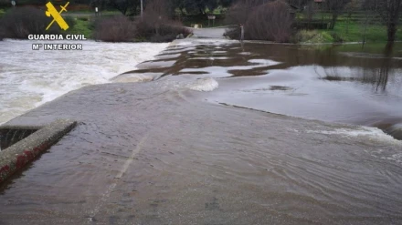 Río Erjas a su paso por Zarza