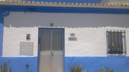 Casa de pescadores en el barrio de la Canela, en Ayamonte