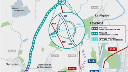 El Gobierno adjudica las obras del tramo de la SE-40 entre Valencina y Salteras por 116,4 millones de euros