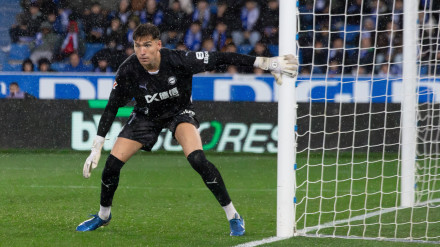 Adri Rodríguez en el Alavés-Villarreal