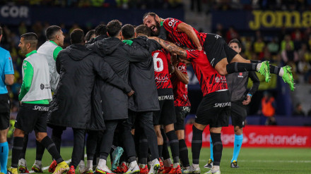 Una imagen del RCD Mallorca de esta temporada