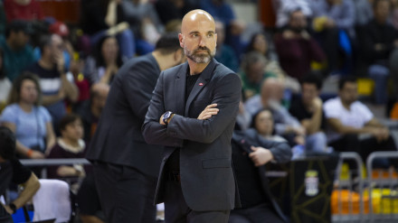 Jordi Juste, en el encuentro ante Gipuzkoa