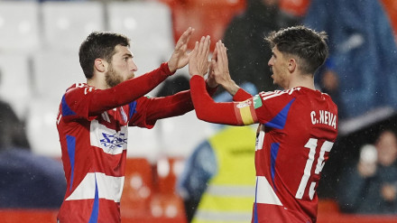 Tsitaishvili saluda a Carlos Neva