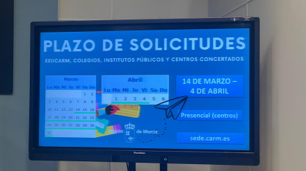 Presentación el proceso de admisión para el curso 2025-2026