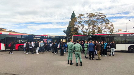 Actividad con la legión.
