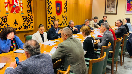 Reunión del pleno de la Cámara de Comercio con el Gobierno de Lorca