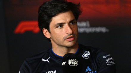 Carlos Sainz, durante la conferencia de prensa de este jueves en Melbourne.