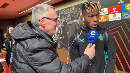 Entrevista a Nico Williams en  El Partidazo de COPE