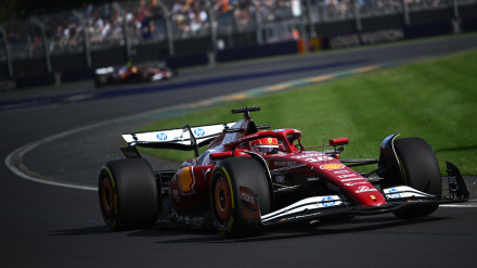 Charles Leclerc ha sido el más rápido con su Ferrari en los libres en Albert Park.
