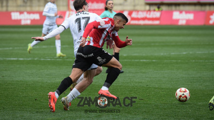 Joel Priego, jugador del Zamora