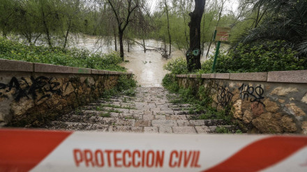 Desalojadas parcelaciones en Córdoba donde el Guadalquivir está en nivel de desbordamiento