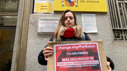 Victoria Salina, creadora de la petición de Change.org