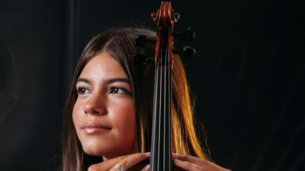 La violinista Laura Fernández
