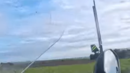 El radar móvil oculto en la carretera de Cádiz