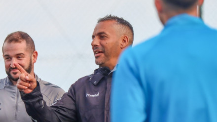 Leandro Cabrera, "Mazinho", entrenador del Tenerife B