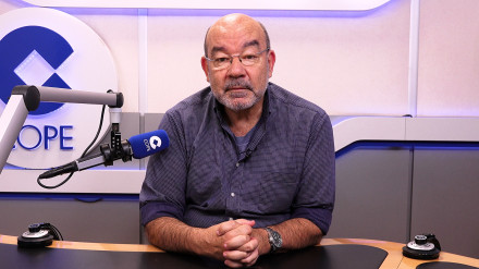 Ángel Expósito durante el videoblog