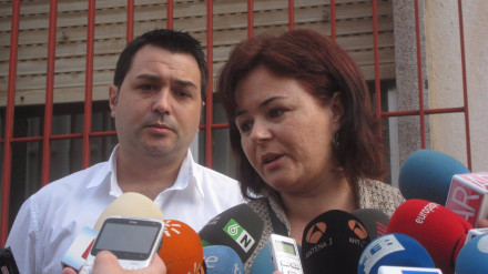 Ruth Ortiz con su hermano Estanislao