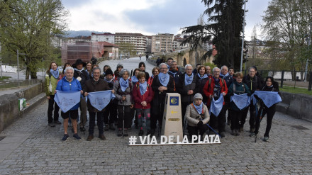 Los peregrinos en esta iniciativa durante el pasado año 2024