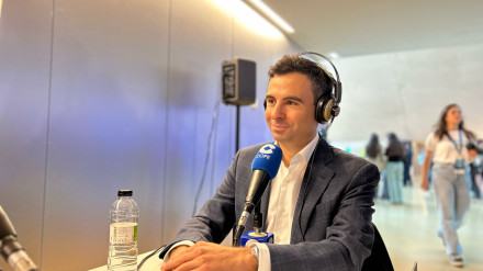 Pablo Cardiel, responsable de análisis de datos de Google Cloud para España y Portugal, en COPE Zaragoza