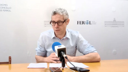 Iván Rivas es portavoz del grupo municial del BNG en Ferrol