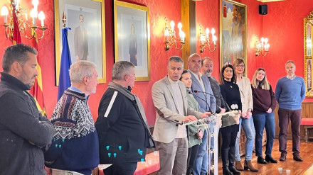 El comité de la federación europea visita Jaca para conocer las instalaciones de cara al campeonato europeo