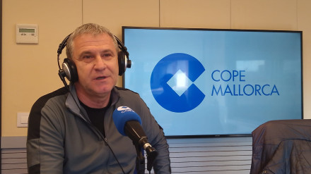 Goran Milojevic en los estudios de COPE MALLORCA
