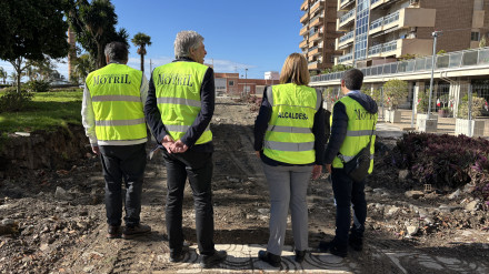 Comienza la remodelación del Paseo de las Explanadas de Motril