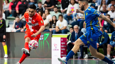 Cortés en el encuentro ante el Peñíscola