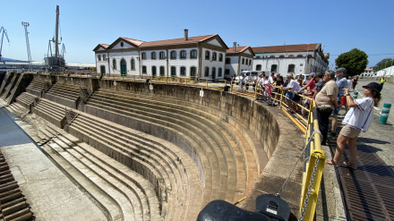 Dique de Campana ubicado en el Arsenal de Ferrol