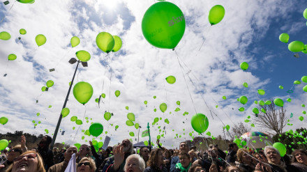 Suelta de globos