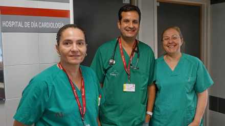 Los profesionales de Cardiología del Hospital de la Arrixaca