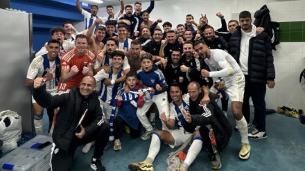 La Unión celebra la victoria en La Condomina