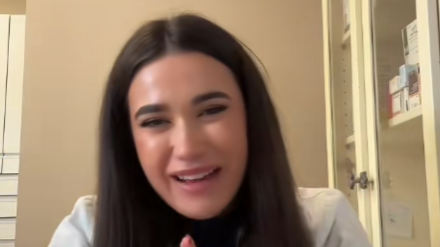 Claudia en el vídeo