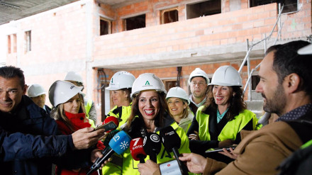 La consejera de Fomento, Articulación del Territorio y Vivienda, Rocío Díaz