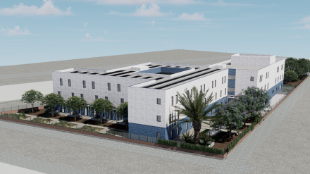 Imagen del proyecto de la próxima residencia del Ensanche Sur