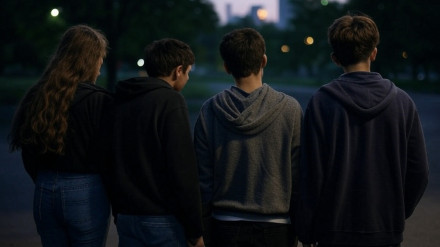 Adolescentes (imagen generada por Grok)