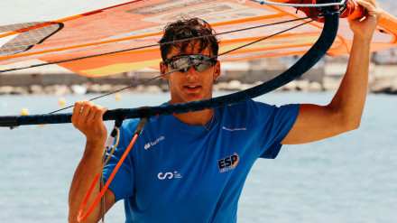 Nacho Baltasar, regatista olímpico