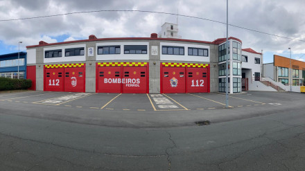 Foto de archivo del Parque de bomberos de Ferrol