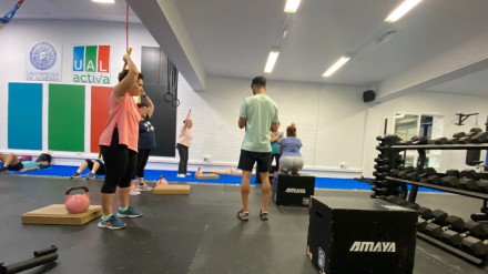 Sesión de entrenamiento del programa EFICAN