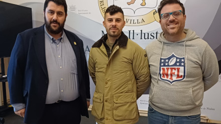 David García, Alejandro Barrios y Guillermo Latorre