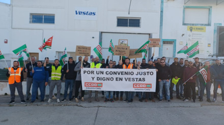 Trabajadores de Vestas