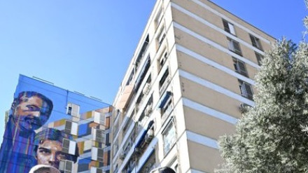 Parte alta del mural de Carlos Callizo