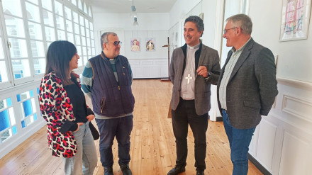 Raquel Piñeiro, Javier Santiago Sanmartín, Fernando García Cadiñanos y Secundino García