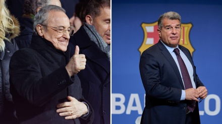Florentino Pérez y Joan Laporta
